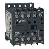 CA2KN22N7 - Contactor Tesys Ca2-K - 2 No + 2 Nc - Instantaneu - 10 A - 400 - 415 V C.A., Schneider Electric