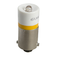 DL1CJ0245 - bec Tip Led cu baza Ba9S, Galben, 24 V, Schneider Electric