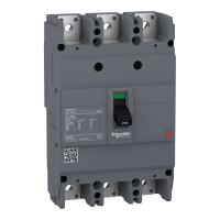 EZC250H3125 - circuit breaker, EasyPact EZC250H, TMD, 125A, 3 poles 3d, Schneider Electric