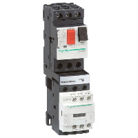GV2DM110BD - Starter Combinat Dol - Tesys Gv2-Dm - 4 - 6,3 A - 24 V C.C., Schneider Electric