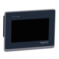 HMIST6400 - Touch panel screen, Harmony ST6, 7W display, 2COM, 2Ethernet, USB host&device, 24 VDC, Schneider Electric