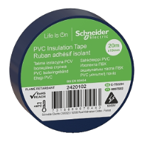 IMT38202 - Banda izolatoare PVC19mmX20m albastra, Schneider Electric
