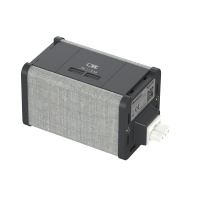 INS44203 - Unica system+, Unitate modulara 2xpriza USB A, antracit/gri, Schneider Electric