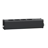 INS44233 - Unica system+, 4xpriza 2P+E+USB A/C, antracit, Schneider Electric