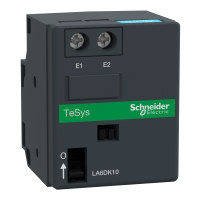 LA6DK10M - Bloc Auxiliar De Zavoare Tesys D - 220 - 240 V C.C/C.A. 50 - 60 Hz, Schneider Electric