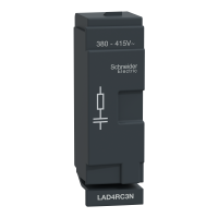 LAD4RC3N - D40A to D65A RC 380-415V Suppressor, Schneider Electric