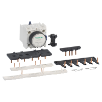 LAD91217 - Kit for star delta starter assembling, for 3 x contactors LC1D09-D38 star identical, with timer block, Schneider Electric
