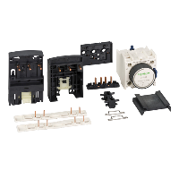 LAD912GV - Kit for assembling star delta starters, for 3 x contactors LC1D09-D18 with circuit breaker GV2, compact mounting, Schneider Electric