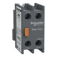 LAEN20 - Easy TeSys - Bloc contact auxiliar - 2 NO - termin cu cleme-surub, Schneider Electric