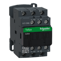 LC1D09R7 - Contactor, TeSys Deca, 3P(3NO), AC-3/3e, <=440V, 9A, 440V AC 50/60Hz coil, screw clamp terminals, Schneider Electric