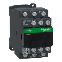 LC1D186BD - TeSys D contactor - 3P(3 NO) - c.a.-3 - <= 440 V 18 A - 24 V c.c. bobina, Schneider Electric