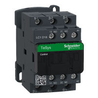 LC1D18M7 - TeSys D contactor - 3P(3 NO) - c.a.-3 - <= 440 V 18 A - 220 V c.a. bobina, Schneider Electric