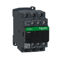 LC1D18SD - TeSys Deca contactor,3P(3NO),AC-3/AC-3e,<=440V 18A,72V DC coil, Schneider Electric