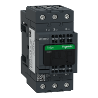 LC1D65A3P7 - Contactor, TeSys Deca, 3P(3 NO), AC-3/AC-3e, <=400V, 65A, 230V AC 50/60Hz coil, spring terminals, Schneider Electric