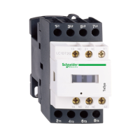 LC1DT20N7 - Contactor, TeSys Deca, 4P(4 NO), AC-1, 0 to 440V, 20A, 415VAC 50/60Hz coil, Schneider Electric