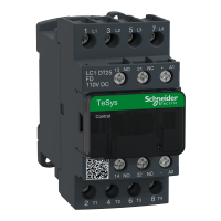 LC1DT25FD - Contactor, TeSys Deca, 4P(4 NO), AC-1, <=440V, 25A, 110VDC standard coil, screw clamp terminal, Schneider Electric