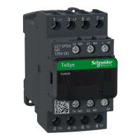 LC1DT25GD - TeSys Deca contactor,4P(4NO),AC-1,<=440V 25A,125V DC standard coil, Schneider Electric