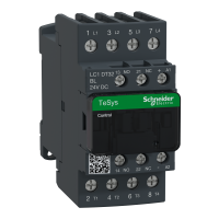 LC1DT32BL - Contactor, TeSys Deca, 4P(4 NO), AC-1, 0 to 440V, 32A, 24VDC low cons coil, Schneider Electric