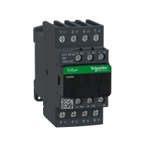 LC1DT40GD - Contactor, TeSys Deca, 4P(4 NO), AC-1, 0 to 440V, 40A, 125VDC standard coil, Schneider Electric