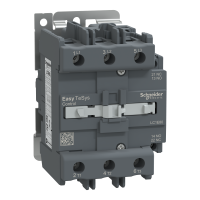 LC1E80M5 - Contact Easy TeSys 3P(3 NO), AC-3, = 440V bob. 80A, 220 V AC, Schneider Electric