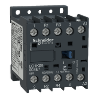 LC1K09008D7 - Contactor Tesys Lc1-K - 4 Poli (2No + 2Nc) - Ac-1 440 V 20 A - Bobina 42 V C.A., Schneider Electric