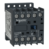LC1K1210P7 - Tesys K contactor - 3P - AC-3 440 V 12 A - 1 NO aux. - 230 V AC bobina, Schneider Electric