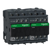 LC2D09F7 - Reversing Contactor, TeSys Deca, 3P(3NO), AC-3, <=440V, 9A, 110V AC 50/60Hz coil, screw clamp terminals, Schneider Electric