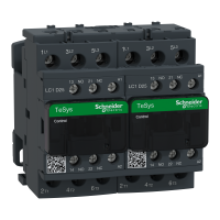 LC2D25FE7 - Reversing contactor, TeSys Deca, 3P(3 NO), AC-3, 0 to 440V, 25A, 115VAC coil, Schneider Electric