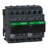 LC2D25U7 - Reversing contactor, TeSys Deca, 3P(3 NO), AC-3, 0 to 440V, 25A, 240VAC coil, Schneider Electric