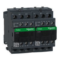LC2D32BL - TeSys D contactor invers, 3P(3 NO), c.a.-3, <= 440 V 32 A, 24 V c.c. bobina, Schneider Electric