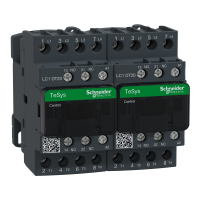 LC2DT20P7 - Changeover contactor, TeSys Deca, 4P(4 NO), AC-1, 0 to 440V, 20A, 230VAC coil, Schneider Electric