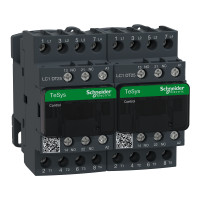 LC2DT25E7 - Changeover contactor, TeSys Deca, 4P(4 NO), AC-1, 0 to 440V, 25A, 48VAC coil, Schneider Electric
