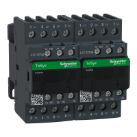 LC2DT32E7 - TeSys Deca changeover contactor,4P(4NO),AC-1,<=440V 32A,48V AC coil, Schneider Electric