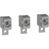 LV429244 - Aluminium bare cable connectors, ComPacT NSX, for 1 cable 120mm² to 240mm², 250A, set of 3 parts, Schneider Electric