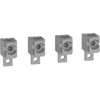 LV429245 - Aluminium bare cable connectors, ComPacT NSX, for 1 cable 120mm² to 240mm², 250A, set of 4 parts, Schneider Electric