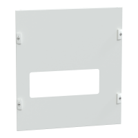 LVS03210 - Front Plate, PrismaSeT P, 11M, for TransferPacT 250A, 3P/4P, vertical fixed, W650mm, Schneider Electric