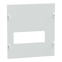 LVS03212 - Front Plate, PrismaSeT G, 11M, for TransferPacT 250A, 3P/4P, vertical fixed, W600mm, Schneider Electric