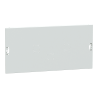 LVS03309 - Front Plate, PrismaSeT P & G, for FuPact INF63-160A 3P/4P horizontal/vertical fixed, 5M, enclosure W600mm, Schneider Electric