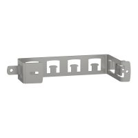 LVS04220 - M.brac.term.blk-earth bar duct, Schneider Electric