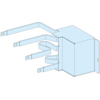 LVS04432 - Conector pentru montarea in pozitie orizontala NSX250 cu clapeta, 4P, 250A,Linergy LGY, Schneider Electric