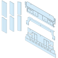 LVS04922 - Bara laterala formt 2 pentru bare de distributie verticale laterale, Schneider Electric