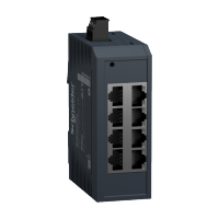 MCSESU083FN0 - Comutator neadministrat prin TCP/IP Ethernet, Schneider Electric