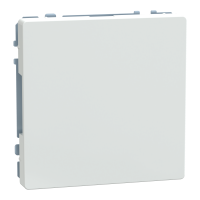 MTN4075-6035 - Blanking cover, lotus white, System Design, Schneider Electric