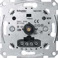 MTN5136-0000 - Variator de Lumina Rotativ, Sarcina Capacitiva, 20-315 W, Schneider Electric