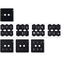 MTN6270-0011 - Set folii pentru KNX Push-button Pro, System Design, Schneider Electric