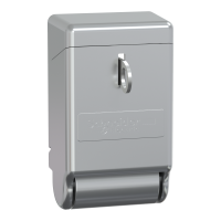 NSYAEDLPADS3D - Sistem De Inchidere Cu Inchidere Blocabila Cu Lacat Pentru Carcasa Spacial S3D, Schneider Electric