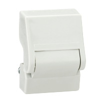 NSYBE27G - Set of 2 plastic external hinges for PLS box, Schneider Electric