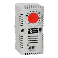 NSYCCOTHCF - Climasys Cc, Termostat Simplu 250V, Interval Temperatura 0…60°C, Nc, °F, Schneider Electric