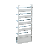 NSYDLP132G - Sasiu de distantare modular DLP 132 module(18mm) material izolator pentru PLA H750xW750, Schneider Electric