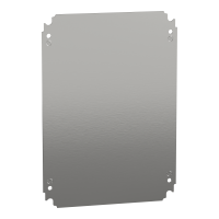 NSYMM43 - Contrapanou H400xW300mm fabricat din tabla de otel galvanizata, Schneider Electric